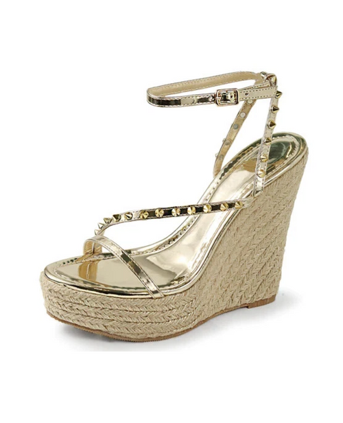 Angelique Strap Wedge Heel